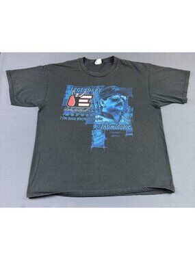 Rare Vintage 90s NASCAR Dale Earnhardt Car Racing Intimidator Sun Fade Chase XL